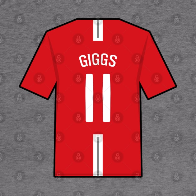 Giggs 2007/08 Jersey by Footscore